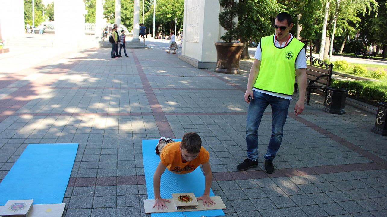 Фоторепортаж с интерактивной площадки ВФСК ГТО