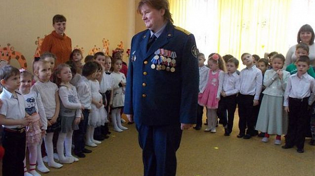 Марш-парад прошел в детском саду № 173 Прикубанского округа