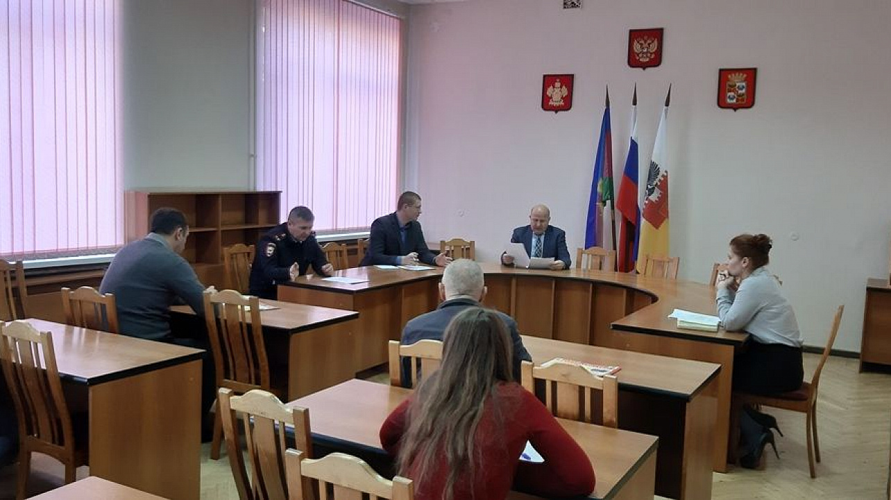 В администрации Западного округа прошло заседание штаба по профилактике терроризма