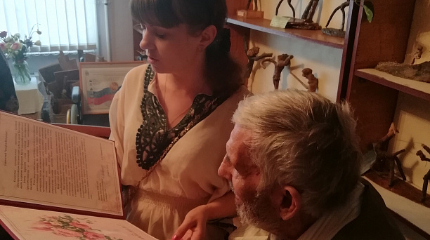 В Прикубанском округе поздравили с 95-летием ветерана Великой Отечественной войны