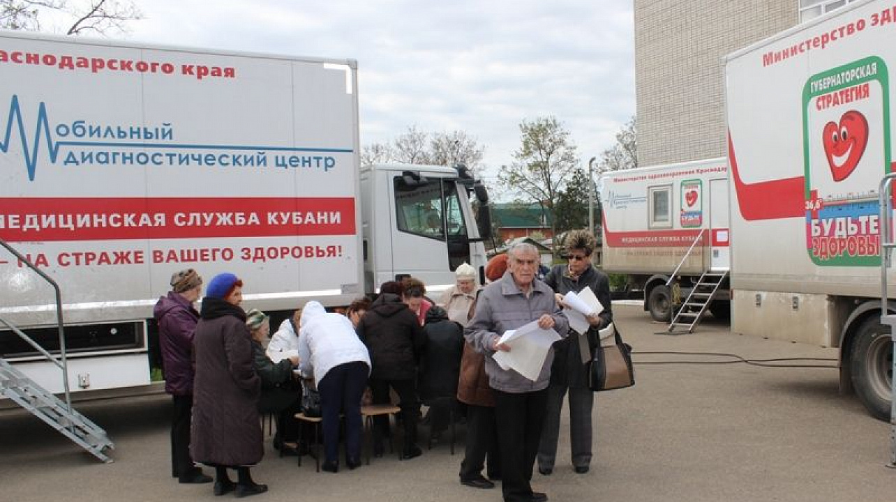 Жители Центрального округа прошли обследование в Мобильном центре Краевой клинической больницы №1 им. проф. С.В.Очаповского