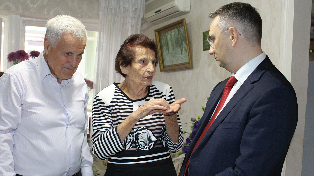 Жительнице Центрального округа Савченко Прасковье Алексеевне исполнилось 100 лет