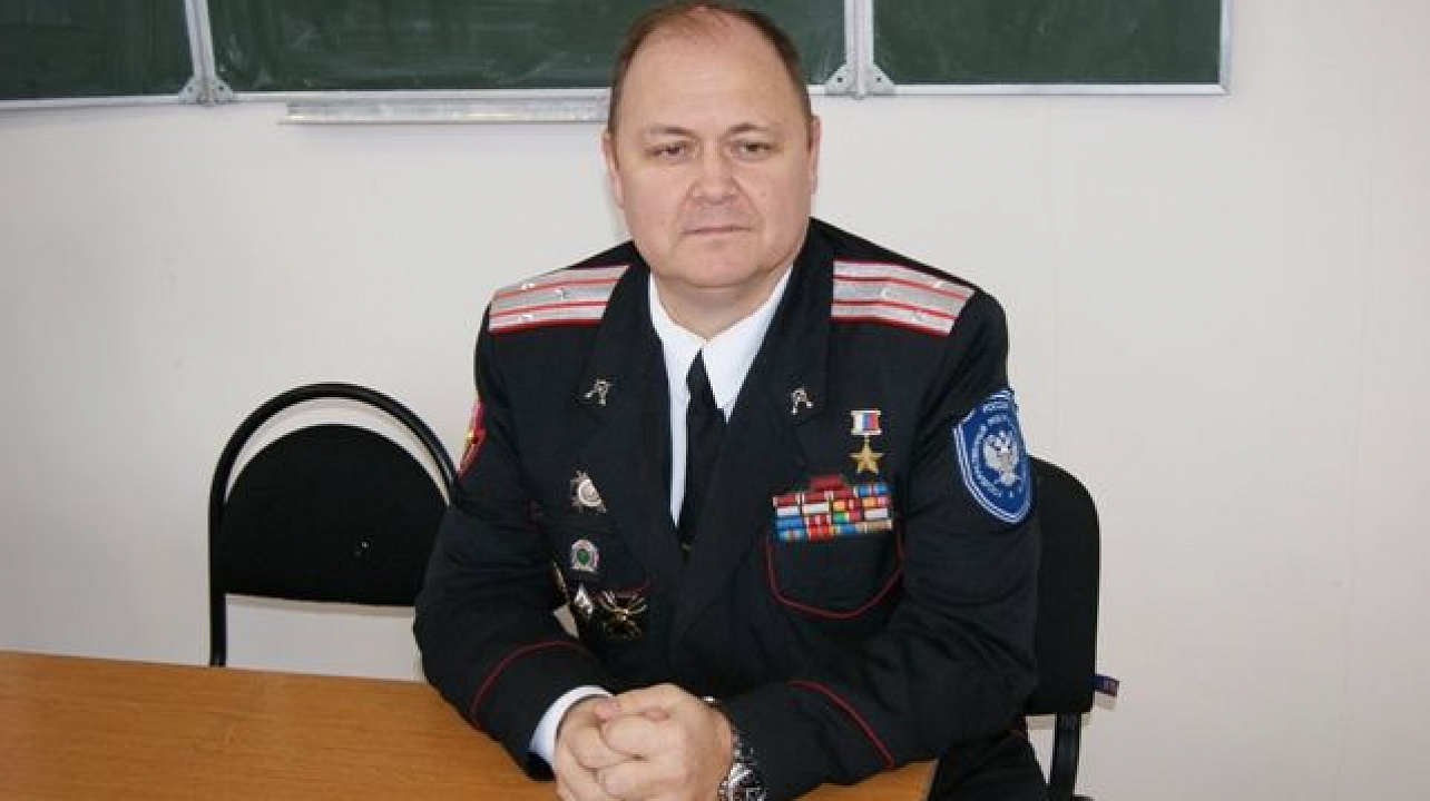 Герой России встретился со студентами техникума