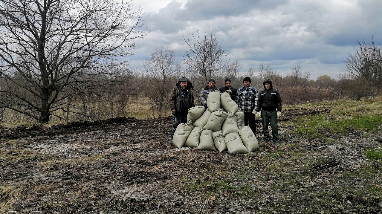 Очередная акция по уборке мусора прошла в пос. Лазурном Краснодара