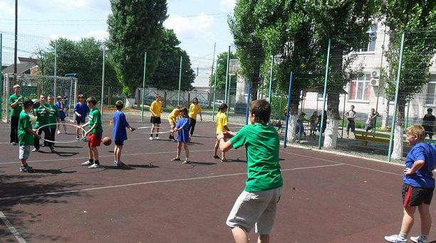 В Центральном округе состоялись соревнования для воспитанников интерната №15