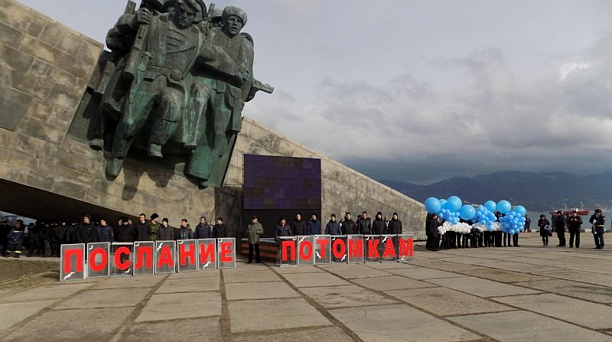 Учащиеся школы № 30 приняли участие в акции памяти «Белые чайки»