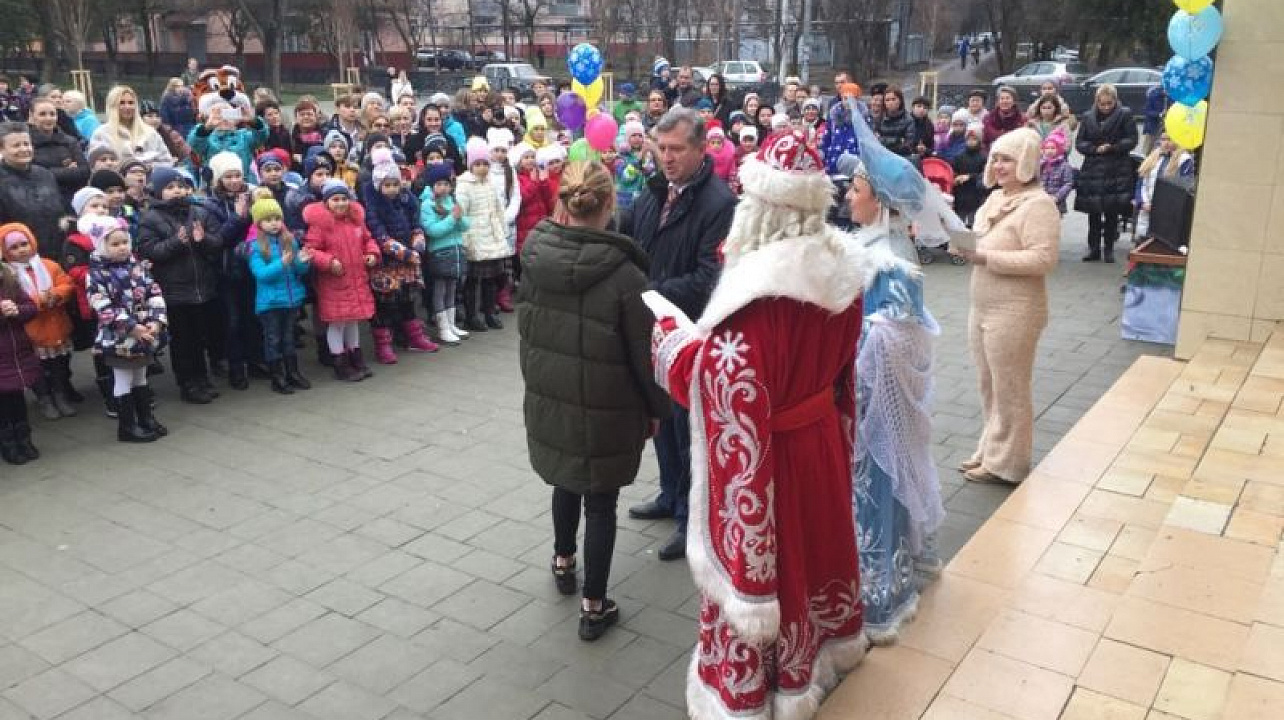 В Центральном округе прошел новогодний праздник