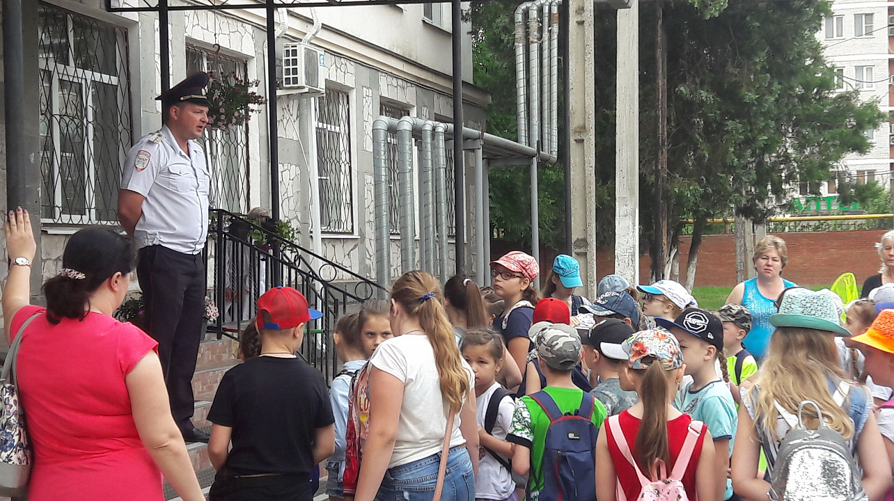 В Западном округе прошла профилактическая беседа с воспитанниками лагерей дневного пребывания