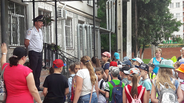 В Западном округе прошла профилактическая беседа с воспитанниками лагерей дневного пребывания