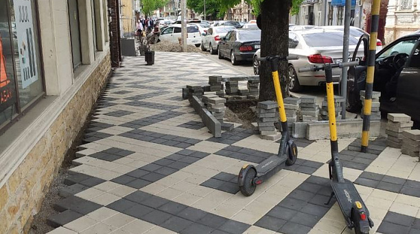 В Центральном округе продолжается ремонт дорог