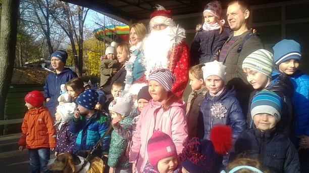 День рождения Деда Мороза отметили в Центральном округе