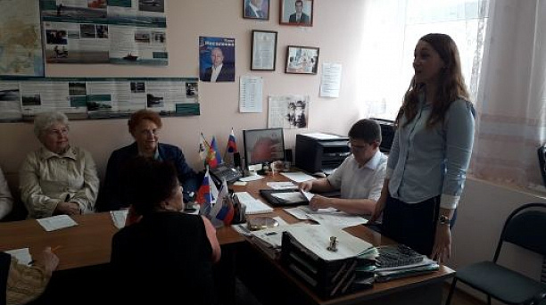 Для общественников Калининского сельского округа провели урок правоведения