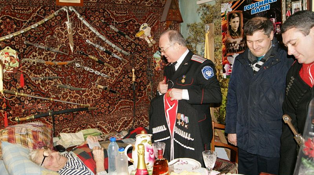 Поздравили ветерана Великой Отечественной Войны