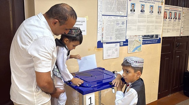 На выборах губернатора Кубани и депутатов Гордумы проголосовали представители национальных общин Краснодара