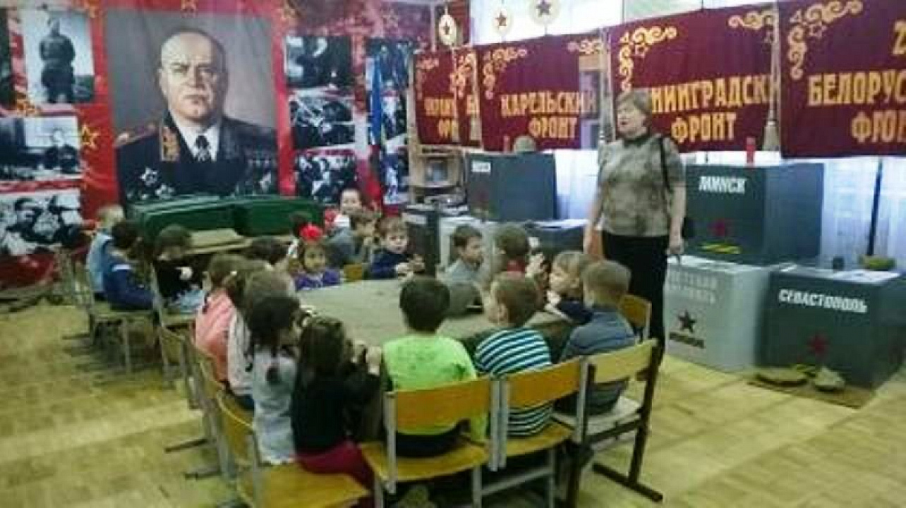 Дошкольники детского сада № 99 посетили школьный музей