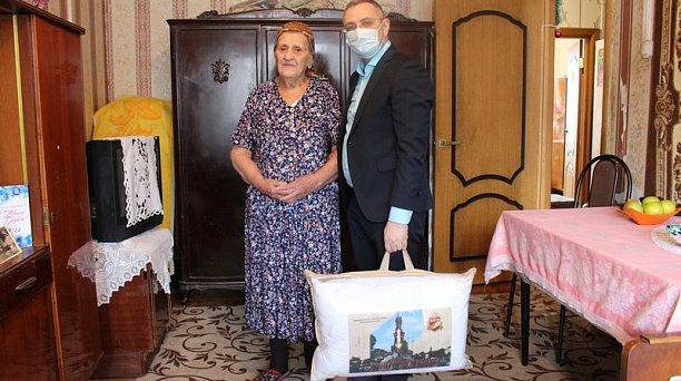 Сегодня участнице Великой Отечественной войны Надежде Семеновне Топтуновой исполнилось 96 лет