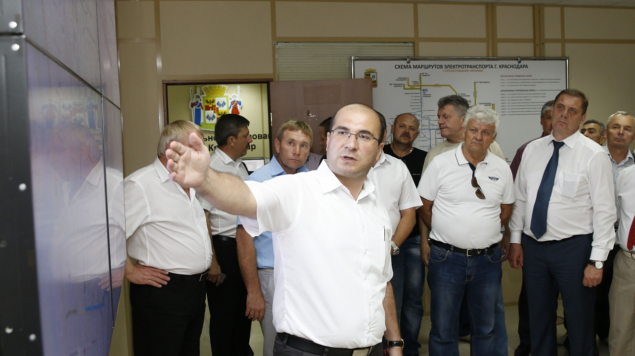 Делегация Волгоградской области познакомилась со службами мониторинга ситуации на улично-дорожной сети Краснодара