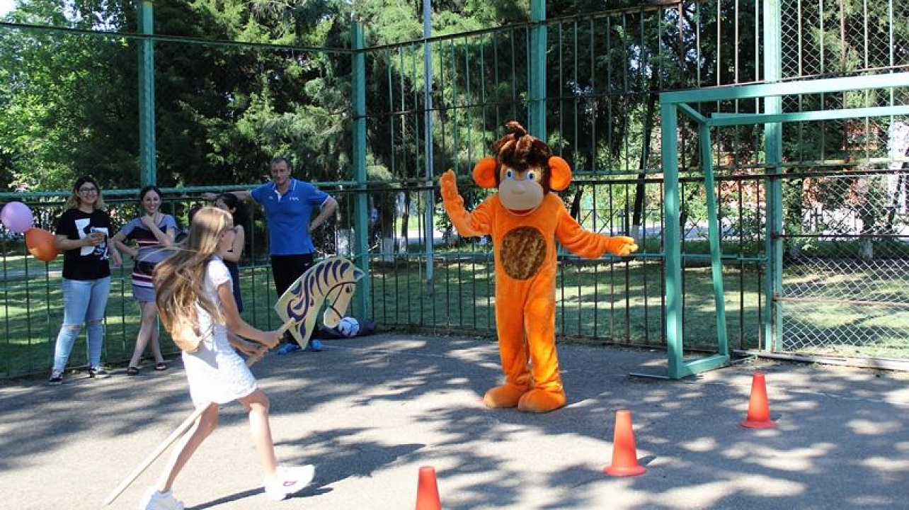 В Центральном округе прошел праздник, посвященный Международному дню защиты детей