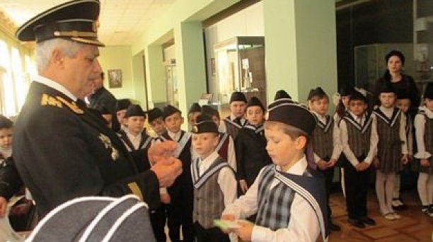 Второклассников из прикубанской школы №62 посвятили в юнги