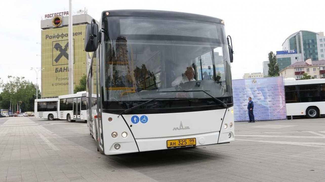 В Краснодарское ТТУ поступили 60 новых автобусов большой вместимости