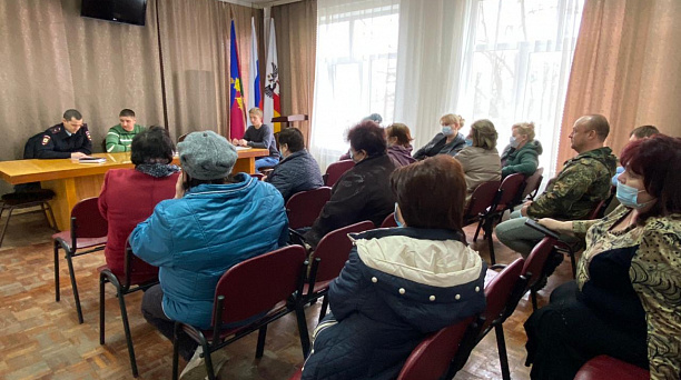 Председатели ТОС участвуют в профилактике правонарушений