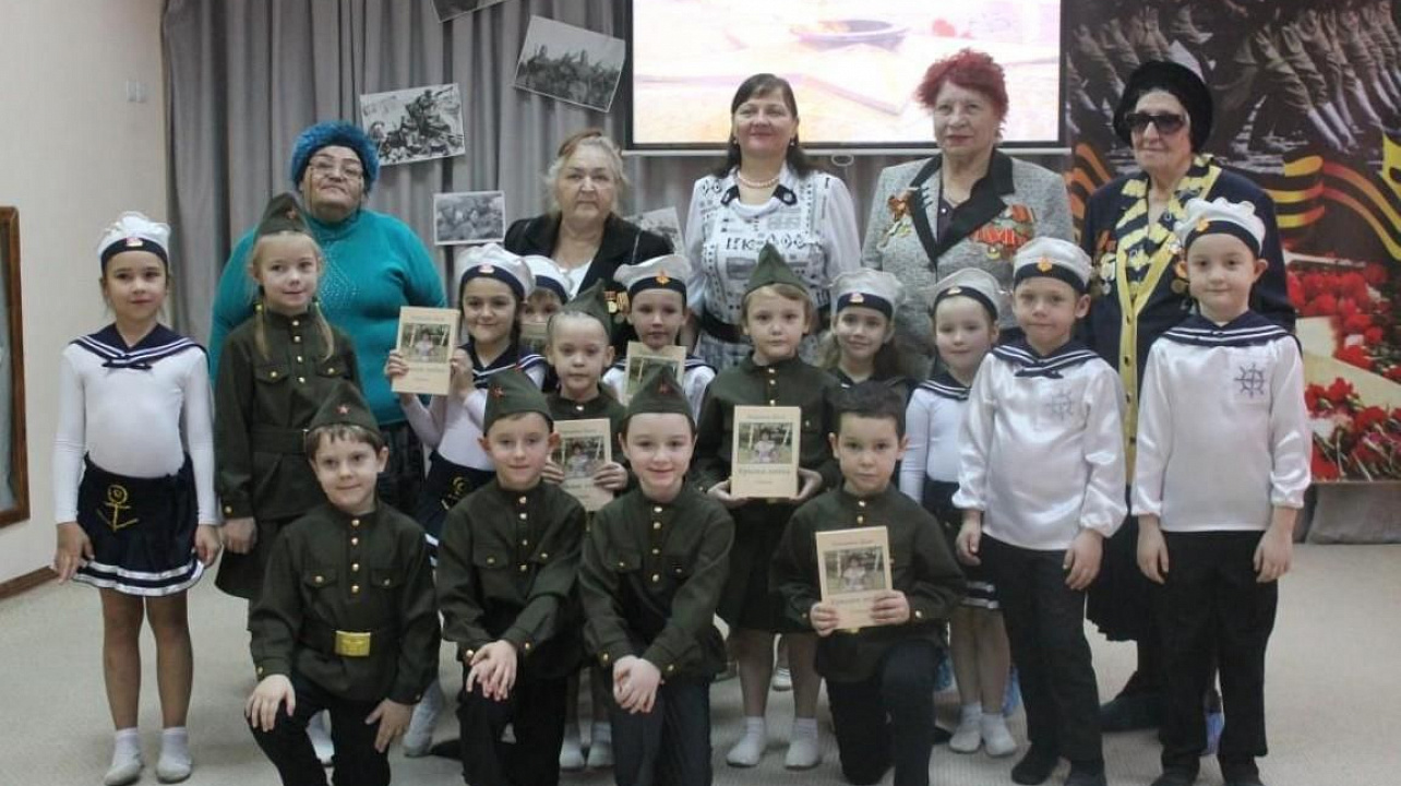 В детском саду Западного округа прошла встреча с ветеранами