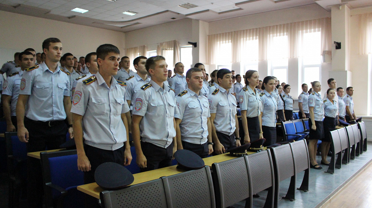 Курсанты университета МВД получили золотые знаки ВФСК ГТО