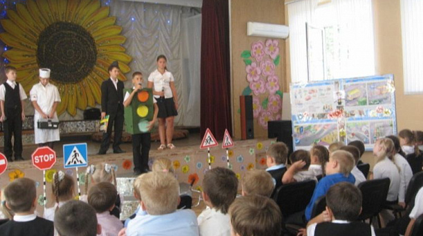 В школах Центрального округа прошла декада дорожной безопасности