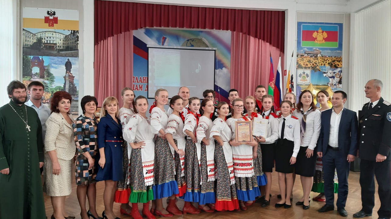 Почётное 3 место в финале регионального этапа краевого конкурса «Лучший казачий класс-2019»