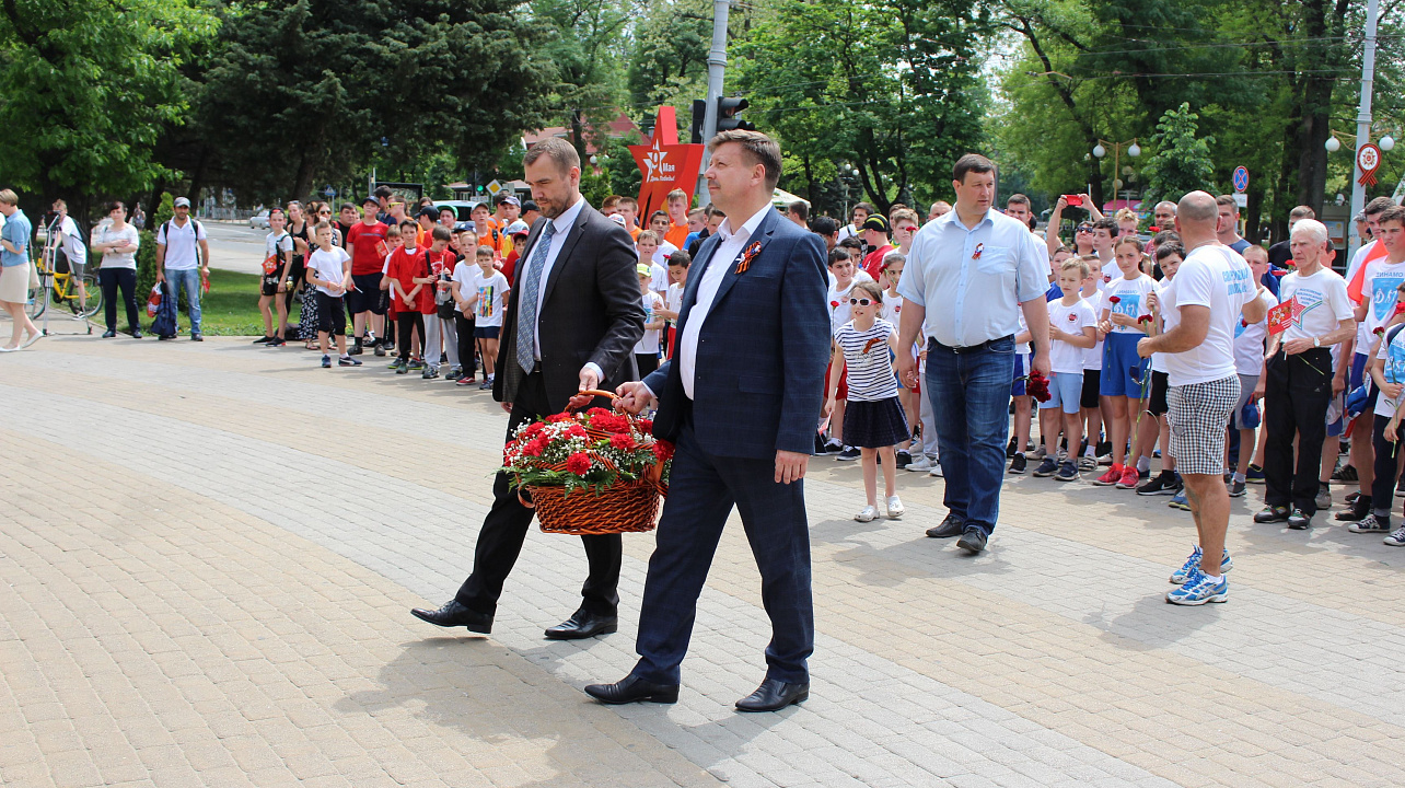 Всекубанская эстафета прошла в Краснодаре
