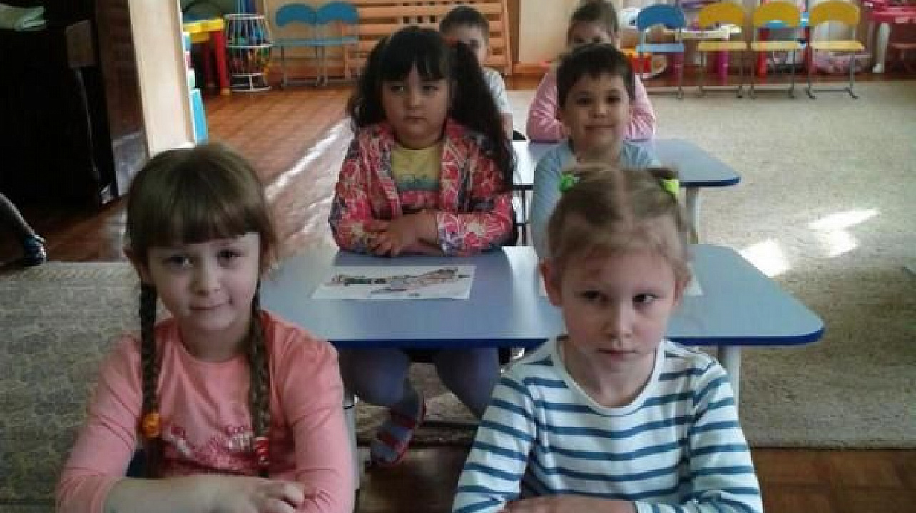 В детском саду № 61 прошло занятие «Знакомство с военной техникой»