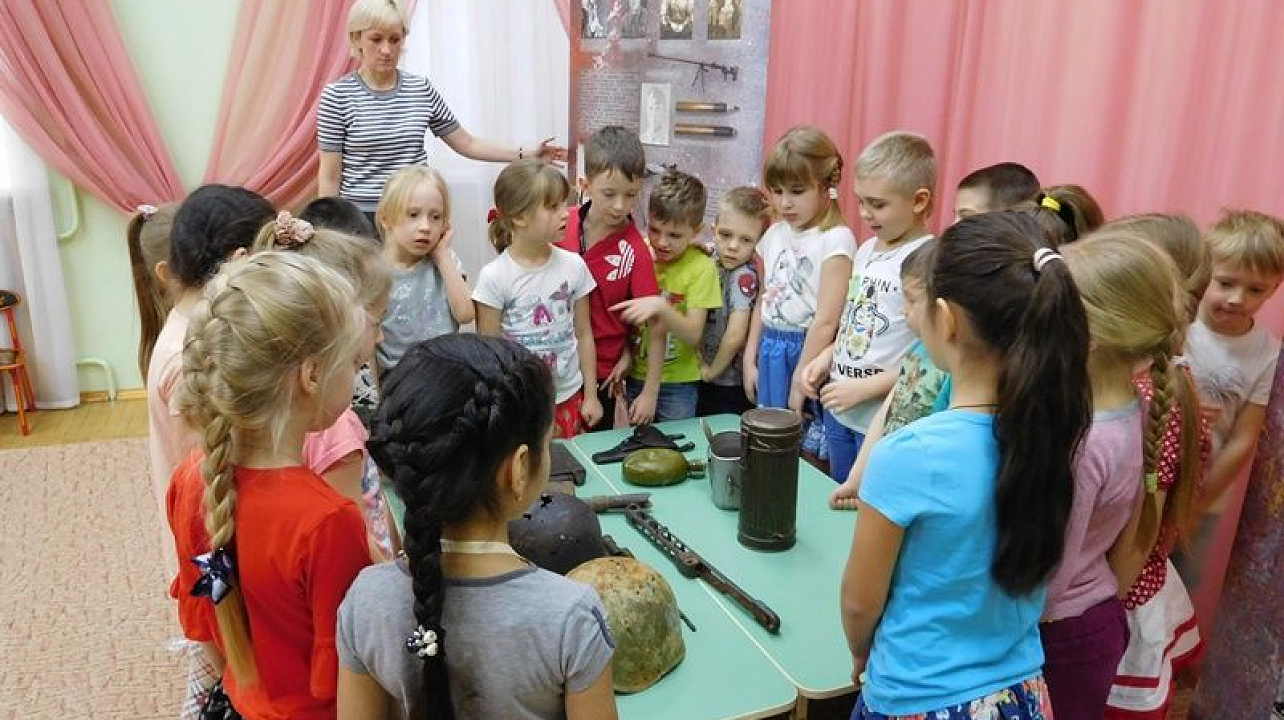Музей имени Е.Д.Фелицына побывал с передвижной выставкой в детском саду № 70
