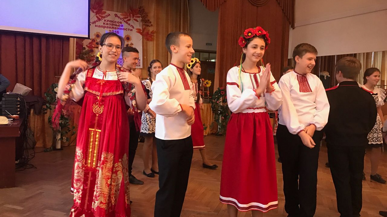 В Западном округе прошел окружной этап городского конкурса на «Лучший казачий класс»