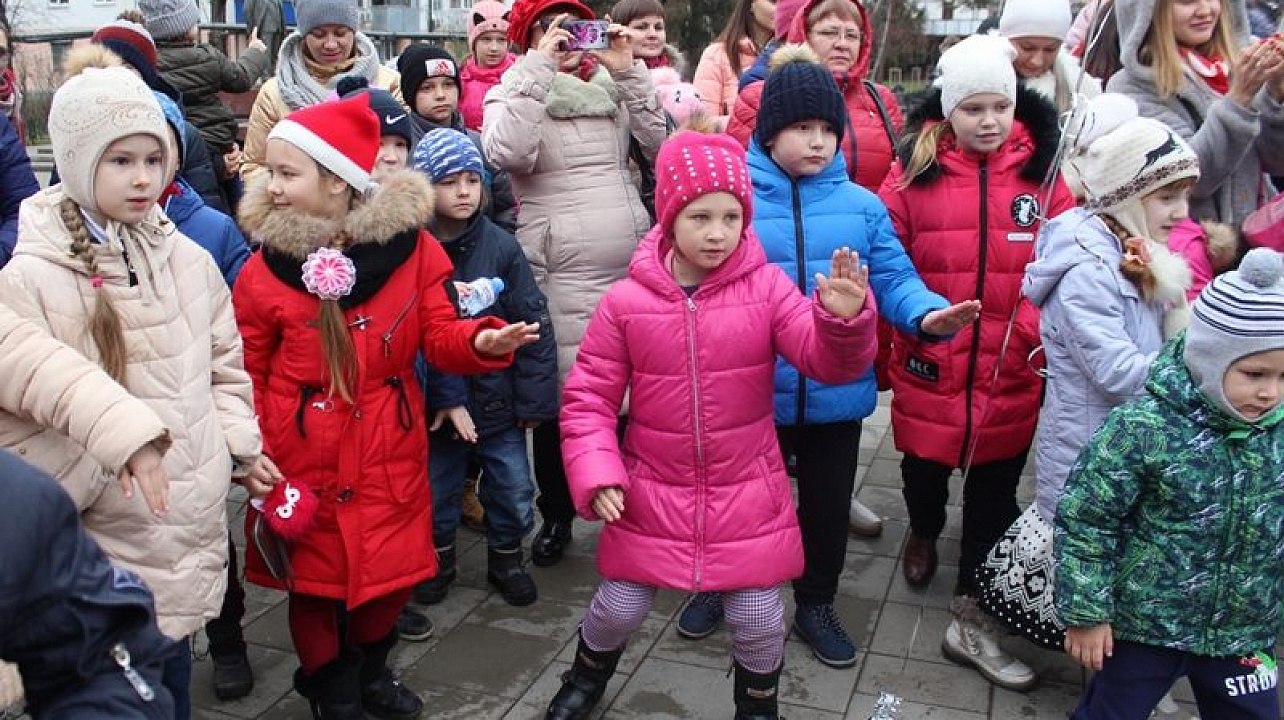 В Центральном округе прошел новогодний праздник