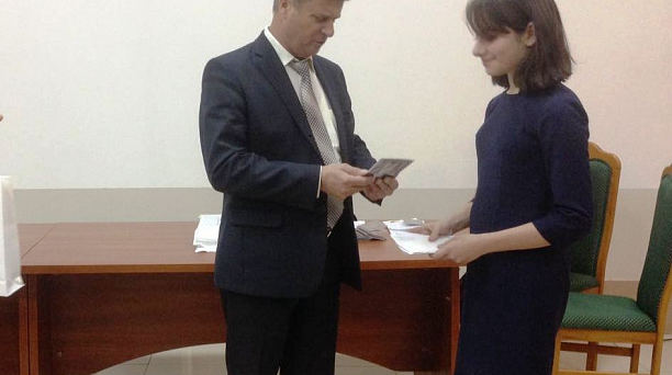 Состоялось очередное торжественное вручение паспортов 14-летним гражданам Западного округа
