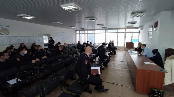 В отделе полиции (Прикубанский округ) прошло очередное заседание территориальной комиссии по профилактике правонарушени