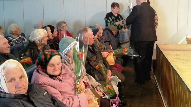 В станице Елизаветинской чествовали ветеранов войны