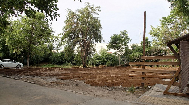 Новый сквер «Новороссийский» создадут на месте снесенного аварийного дома в Краснодаре