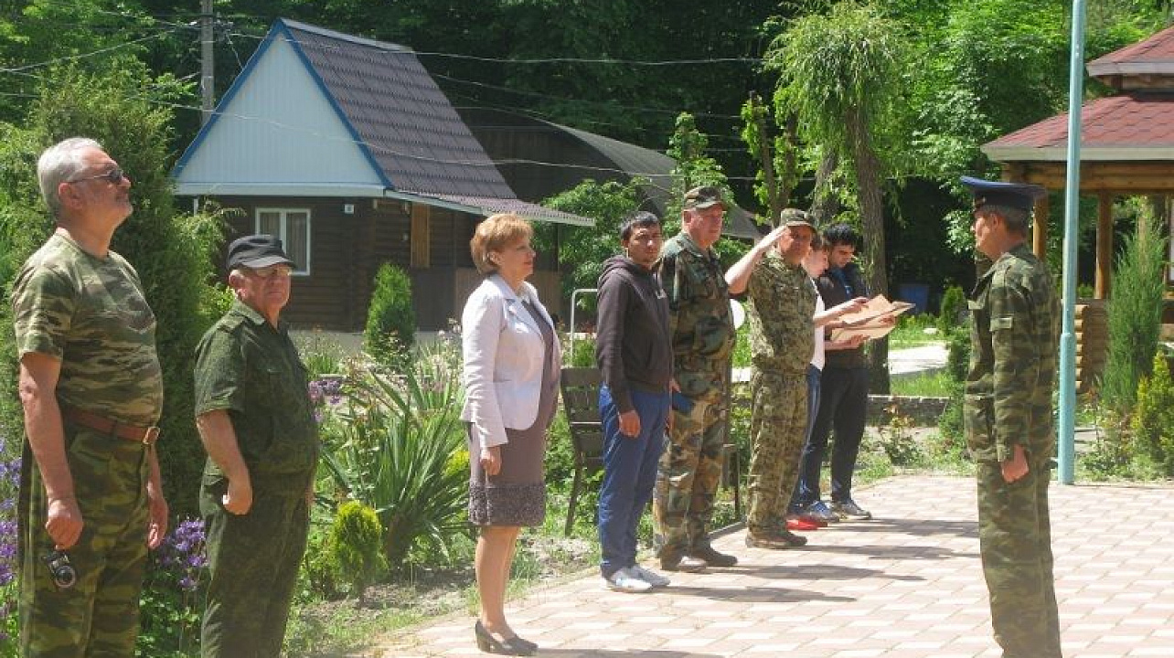 Учебный сбор учеников ЗВО