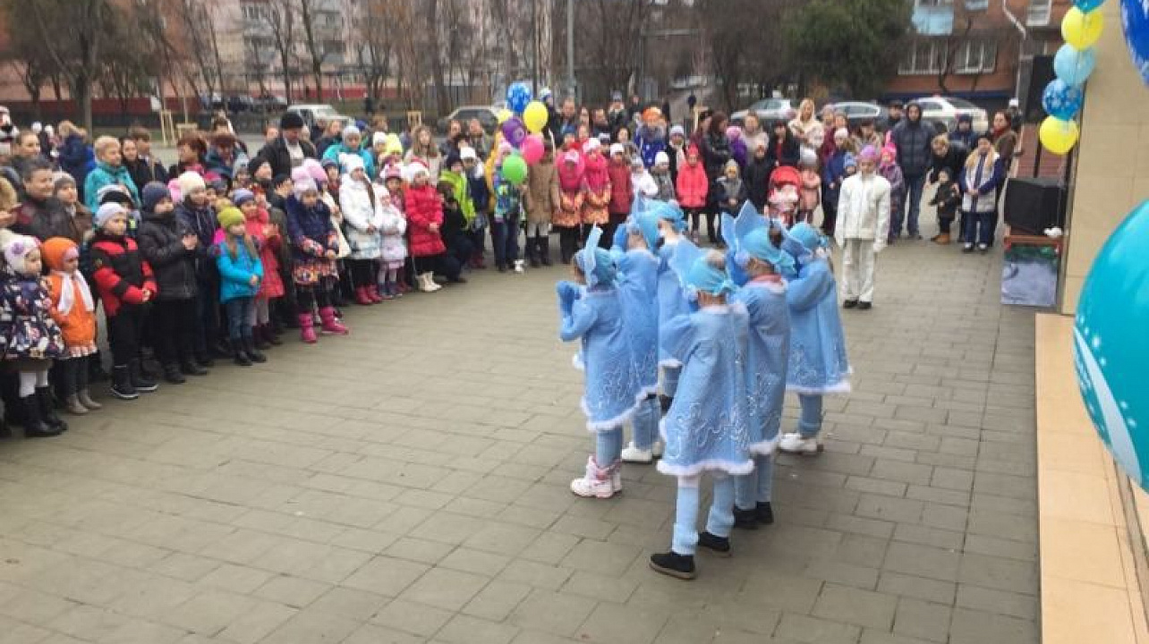В Центральном округе прошел новогодний праздник