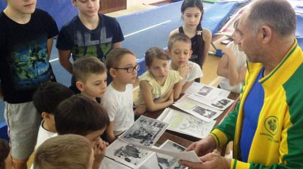 Урок памяти «Сталинградская битва» в спортивной школе № 1