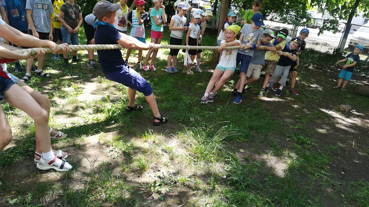 Инструкторы по спорту организовали с детьми на площадках профилактические мероприятия