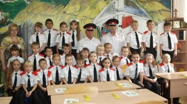 1 сентября состоялось пополнение казачьих классах
