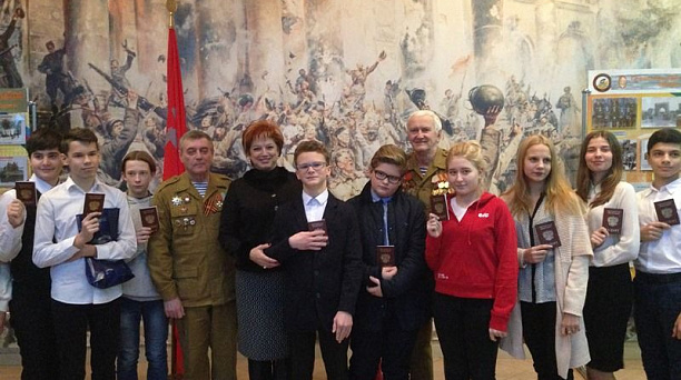 Юным жителям Центрального округа вручили первые паспорта