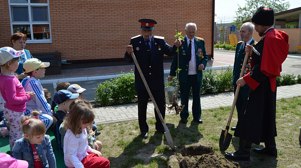 В детском саду Западного округа отметили День Победы