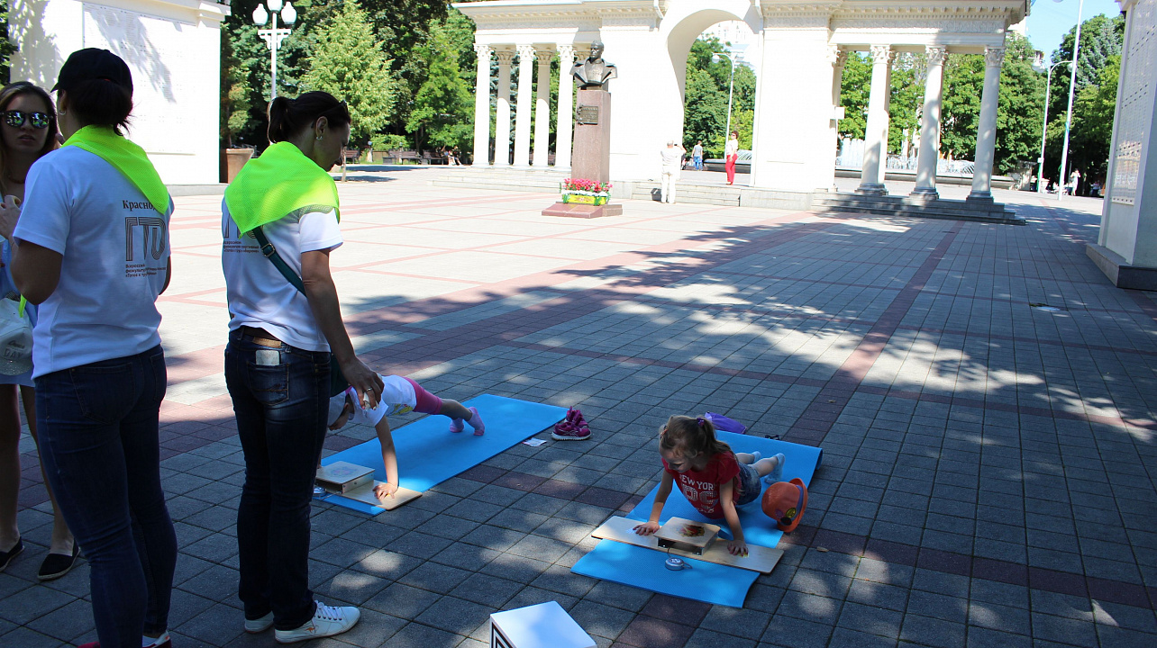 Фоторепортаж с интерактивной площадки ВФСК ГТО