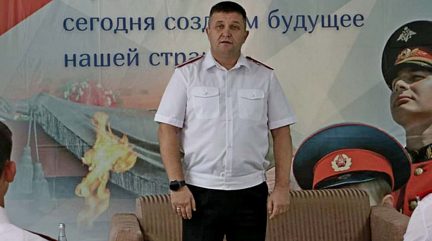 Атаманы Краснодарских школ посетили краевую казачья смену «Атаманский резерв»