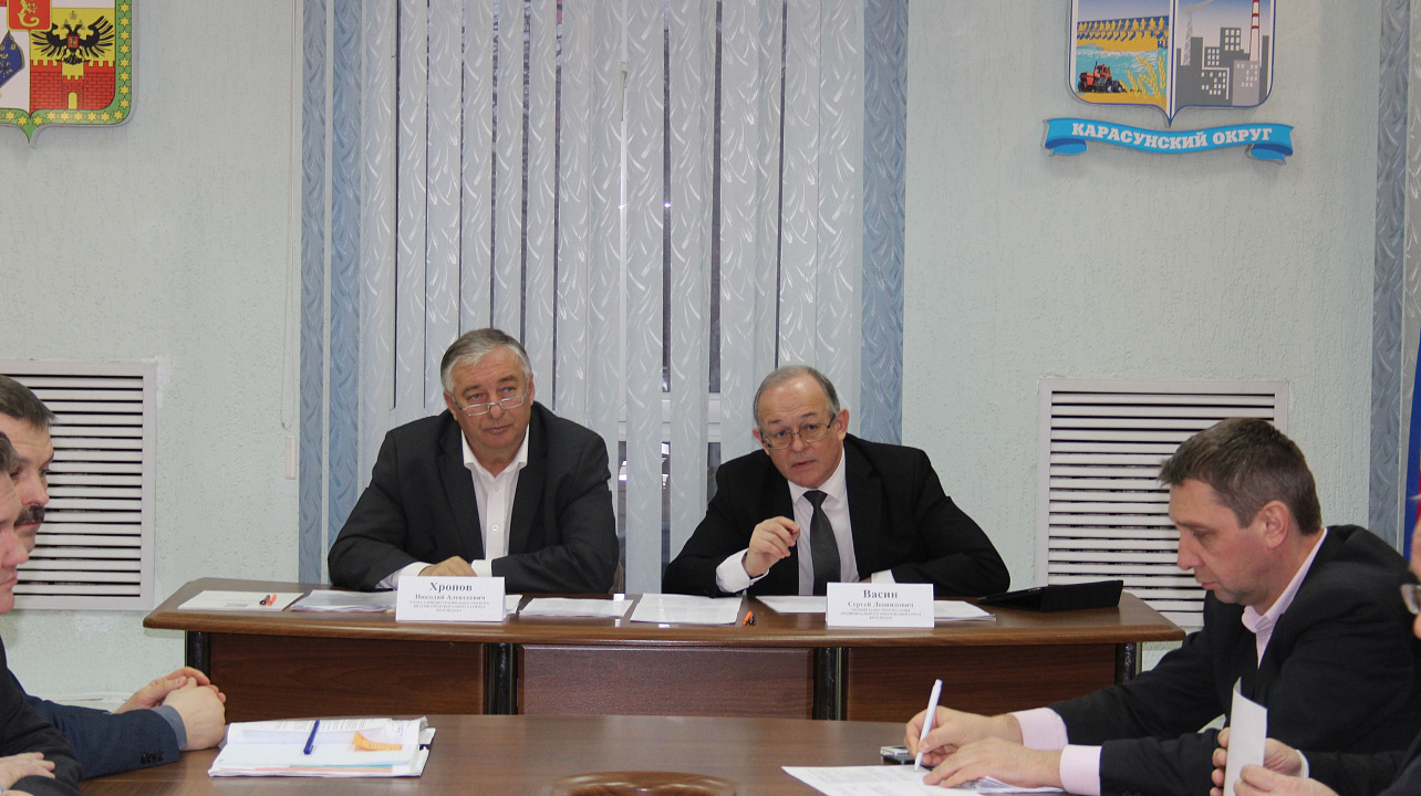 В Карасунском округе состоялось заседание штаба по благоустройству