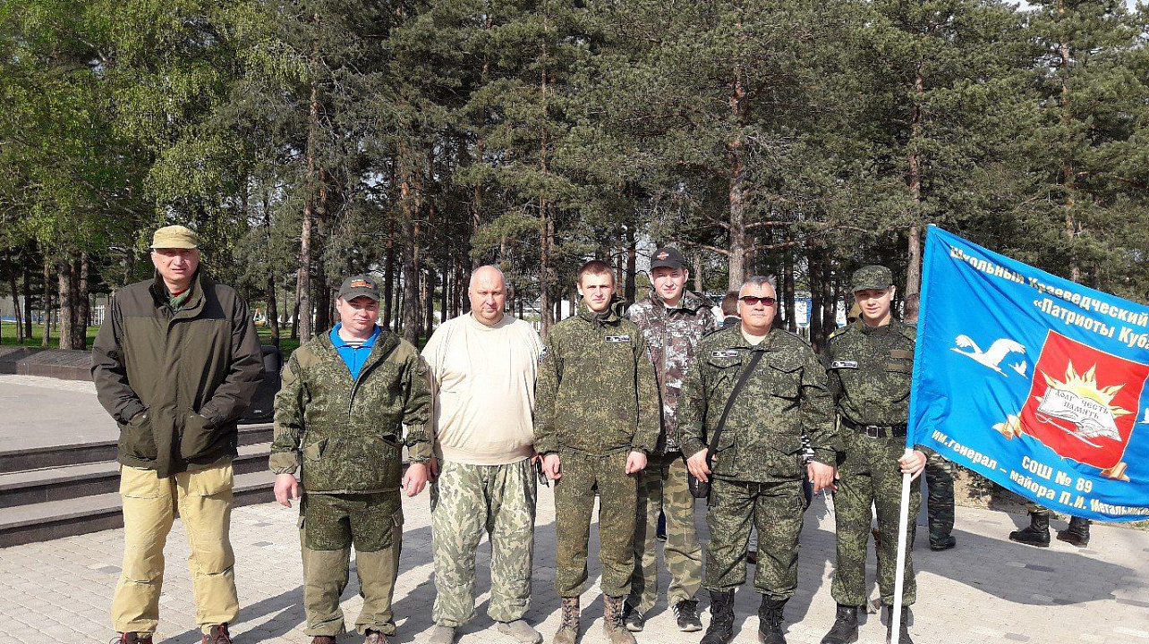 Курсанты Западного округа приняли участие патриотическом автопробеге «Небо Кубани»