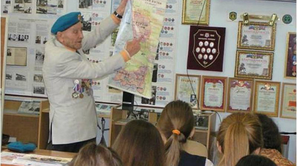 В школах Центрального округа проходят Уроки мужества